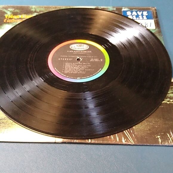 Glen Campbell Vinyl Record Extra Glen Campbell Bonus Record found inside - Picture 14 of 15